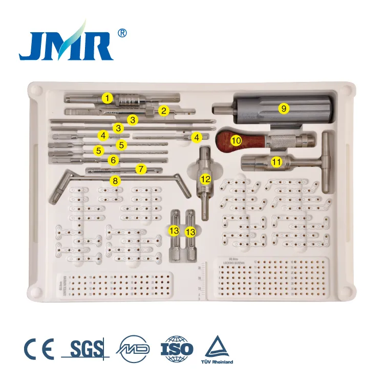 2.0mm System Hand Phalange Locking Plate Appliance Kit