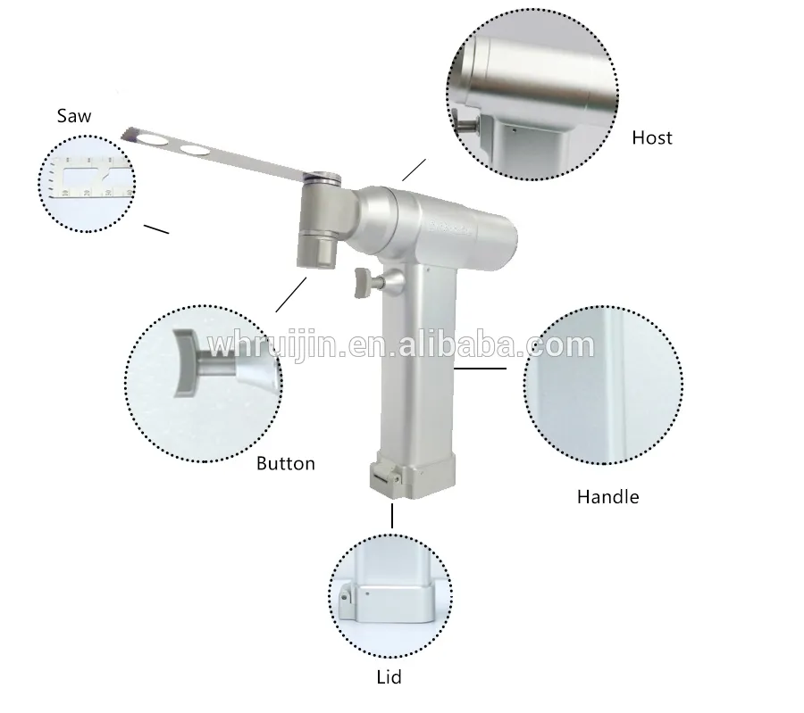 Autoclavable Battery Operated Electric Swing Saw